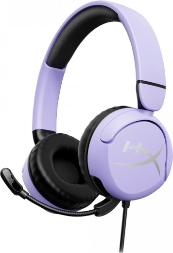 геймърски слушалки HyperX Cloud Mini (лавандулови, кабелни)