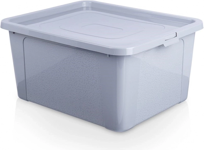 Plastic storage box with lid 20 l – Vilde