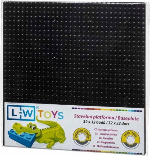 L-W Toys основна плоча 32×32 черна