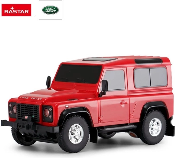 Rastar Land Rover Defender RC кола 1:24 червено - 1 брой
