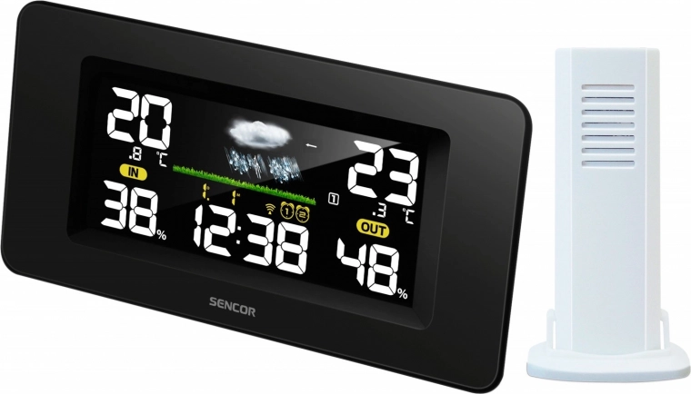 Метеорологична станция SWS 5270 с цветен LCD дисплей