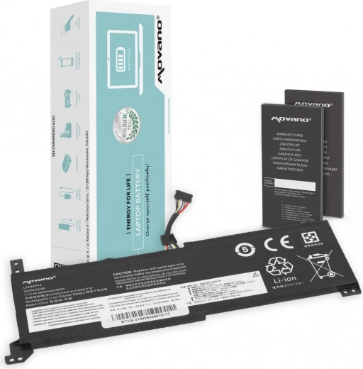 Movano Battery for Lenovo V14, V15 and V17 G2, 4650 mAh