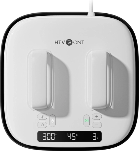 HTVRONT HPS08 heat press 10 × 10" white