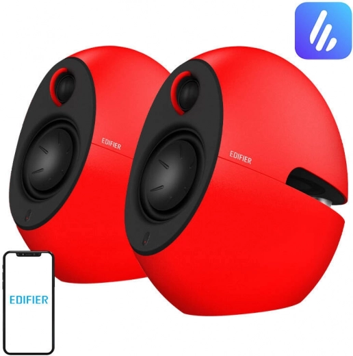 Edifier e25HD speakers red