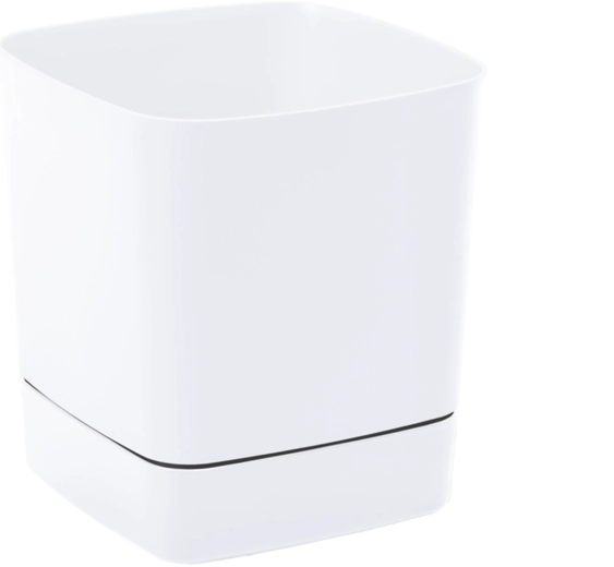 Clima Flower Pot with Saucer 300 × 300 mm white