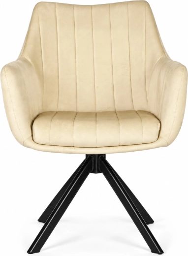 Comfortable velvet upholstery