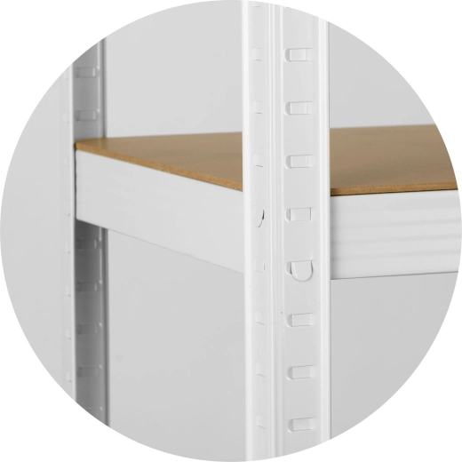 Adjustable shelves for maximum flexibility