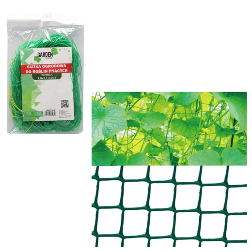 Garden support net for climbing plants 1.8 × 2.7 m