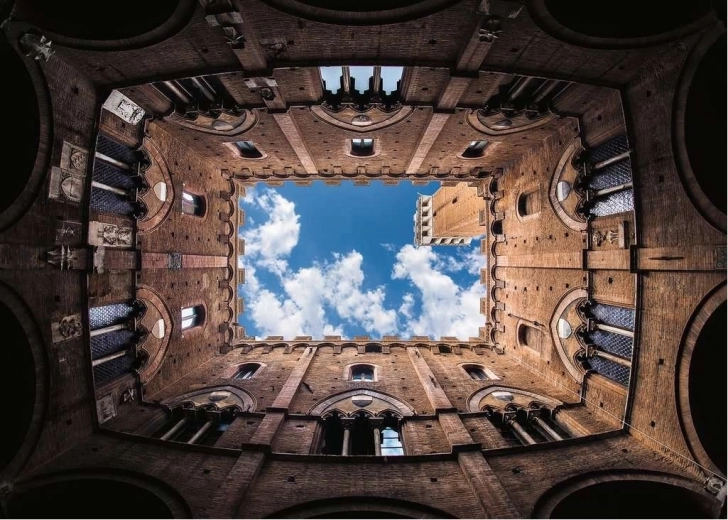 Пъзел Ravensburger 1000 части Palazzo Pubblico, Италия