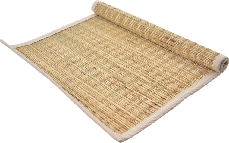 Natural Grass and Jute Placemat 40 × 35 cm