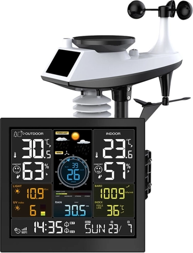 Solight professional smart Wi-Fi weather station