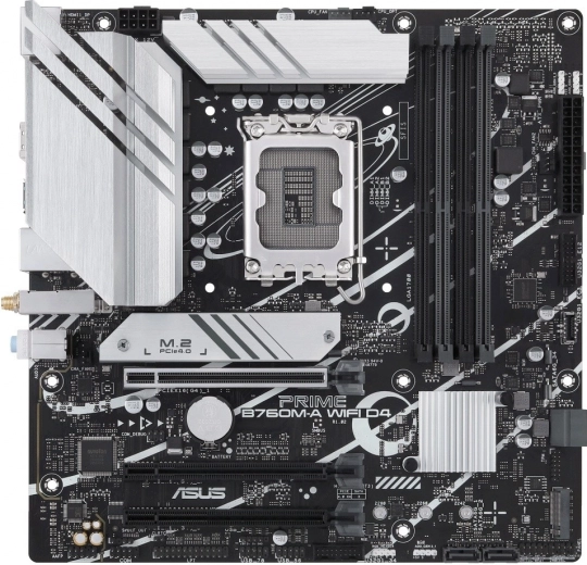 Asus Prime B760M‑A WiFi D4 mATX дънна платка LGA 1700