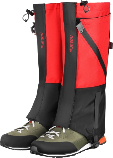NILS Camp NC17112 Hiking Gaiters red
