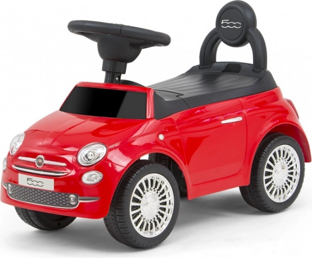 Детско бъги за отблъскване Fiat 500 – червено