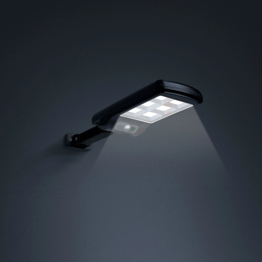 Соларен стенен прожектор със сензор за движение и 6 COB LED светодиода
