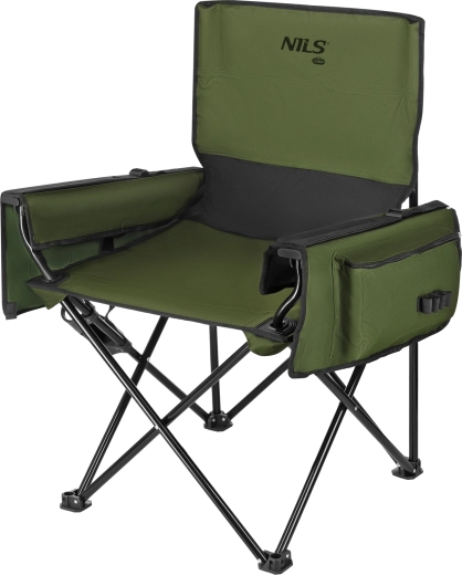 Folding camping chair NILS Camp green