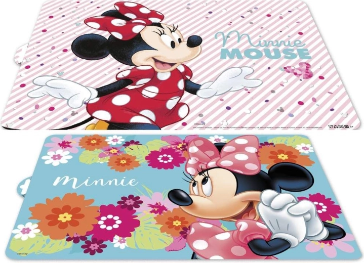 Plastic table placemat 43 × 28 cm MINNIE BLOOM