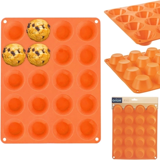 Up to 20 mini muffins at once