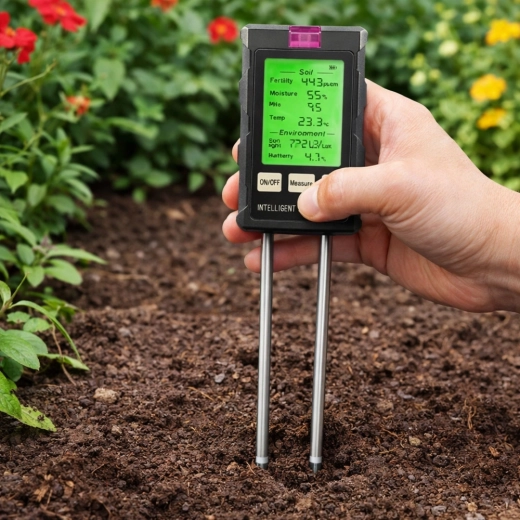 Fast and accurate readings thanks to the dual probe