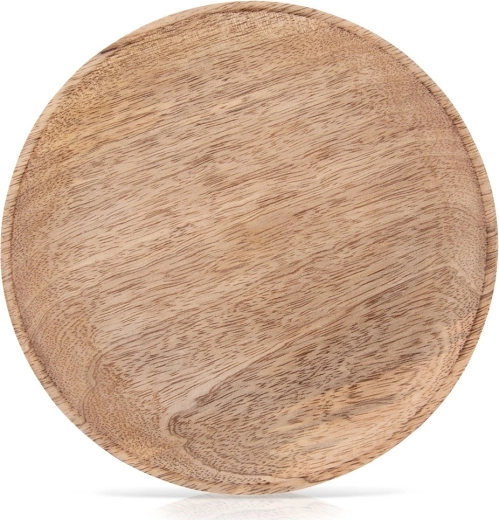 Mango Wood Serving Plate 20 cm