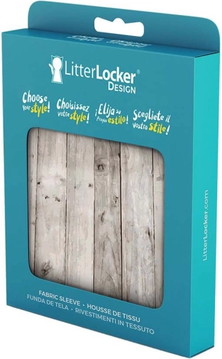Текстилен калъф за кош LitterLocker Design Wood