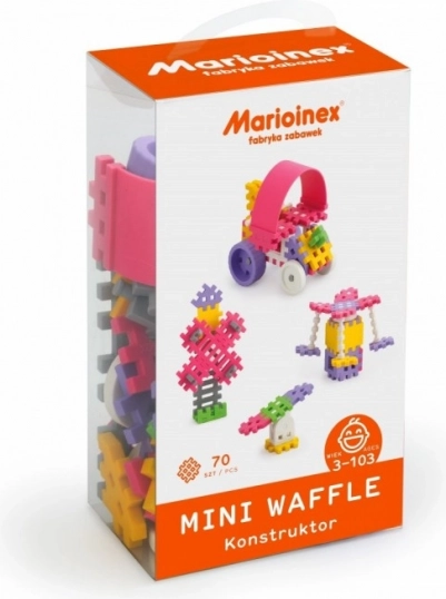 Конструктор Mini Waffle 70 бр. за момичета