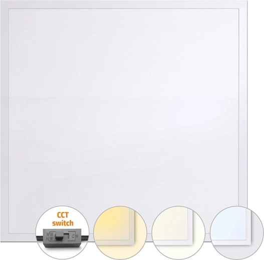 Solight LED panel backlit CCT 36 W 60×60 cm white
