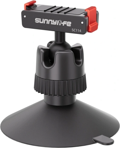 Sunnylife магнитен монтажен адаптер с 360° сферична шарнирна връзка за DJI Osmo 360 и Osmo Action 5 Pro/4/3
