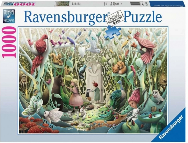 Пъзел Ravensburger „Тайнствена градина“ 1000 части