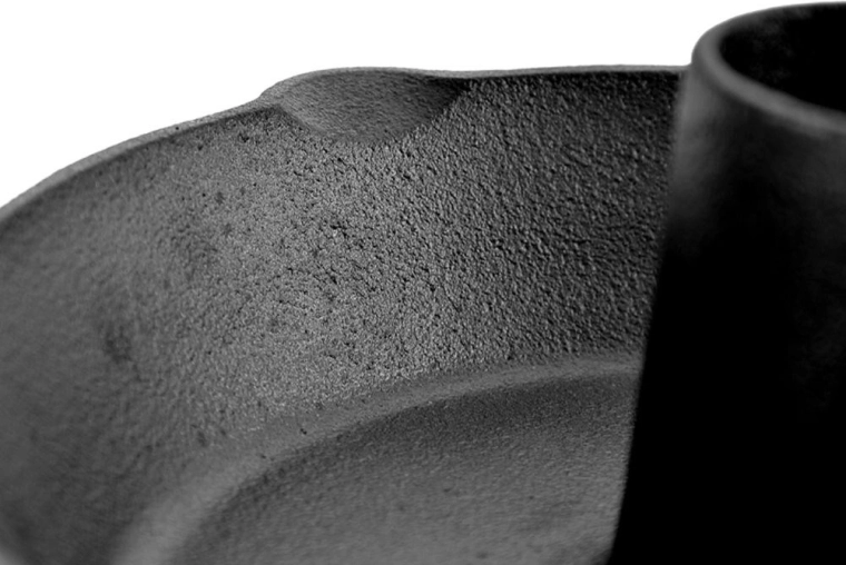 Cast iron for even heat