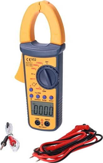 Wide measurement options including temperature, capacitance and frequency