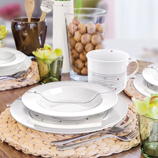 Elegant design with hearts