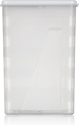Transparent body and ergonomic shape