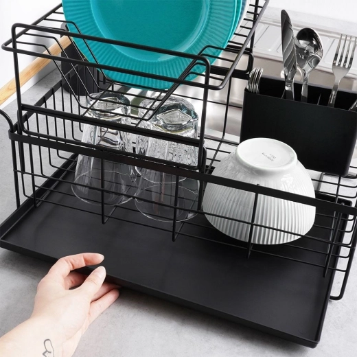 Подвижна тавичка и кошничка за прибори