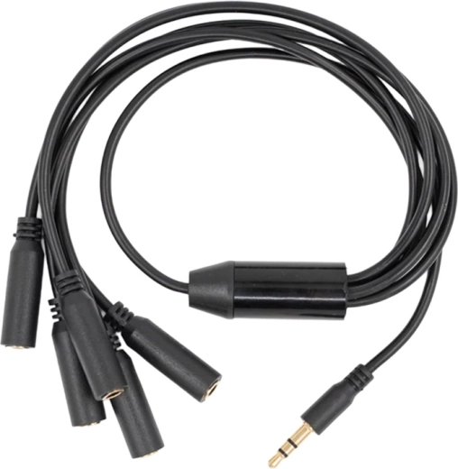 Shelly 1-to-5 splitter with 3.5 mm jack connector for The Pill