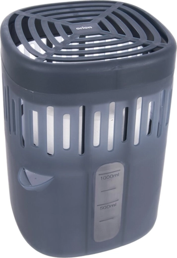Moisture absorber with replaceable refill 1 L, black