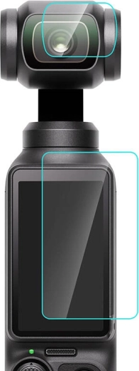 Tempered lens glass and screen protector for DJI Osmo Pocket 3