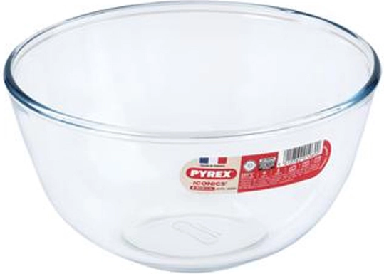 Pyrex borosilicate glass bowl 2 l
