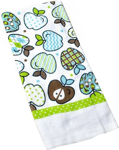 TORO kitchen towel with apple motif, 38 × 63 cm, 2 pcs