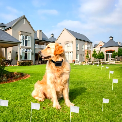 Safe zone for free movement in the garden