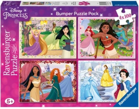Пъзел Ravensburger Disney Принцеси 4×100 части
