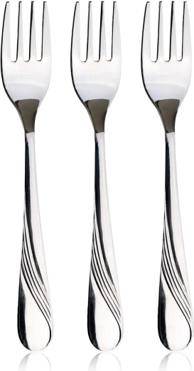 Stainless steel dinner forks CELESTRA, set of 3 pcs