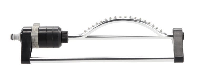 Smooth adjustment of flow and reach