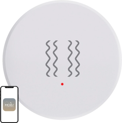 Moes ZigBee вибрационен сензор ZSS-S02-VBR-C