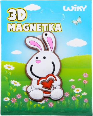 Bunny-Shaped Magnet 6 cm