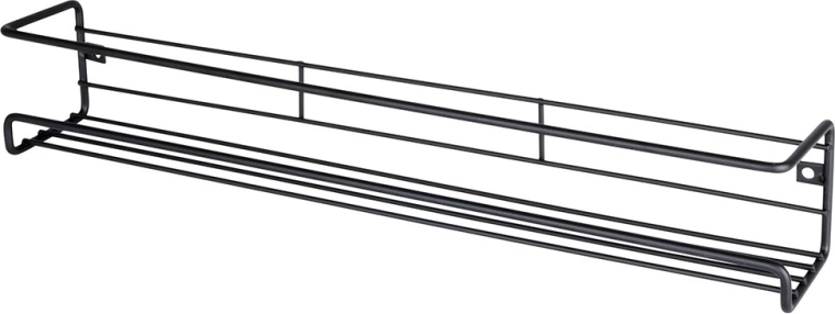 Издръжлива метална конструкция в черен цвят