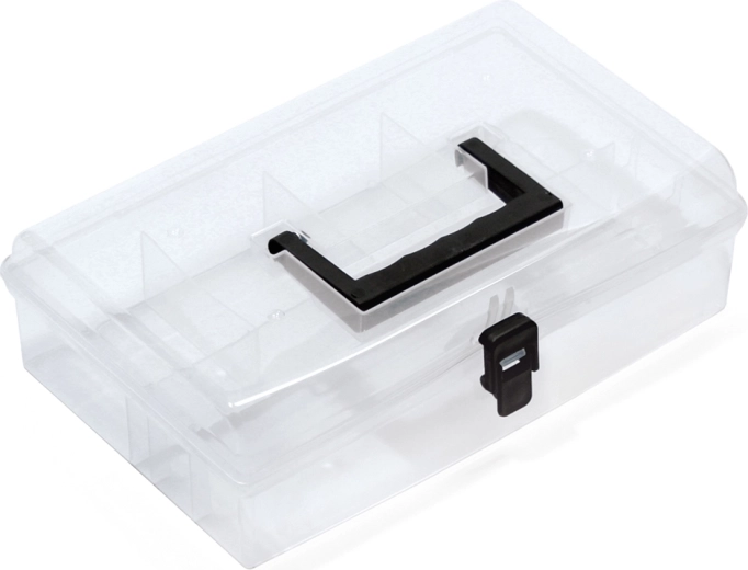 NUN Plastic Organizer with Transparent Lid 295 × 180 × 85 mm