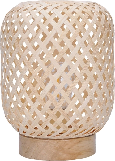 Solight rattan LED lantern with warm white light 19 cm