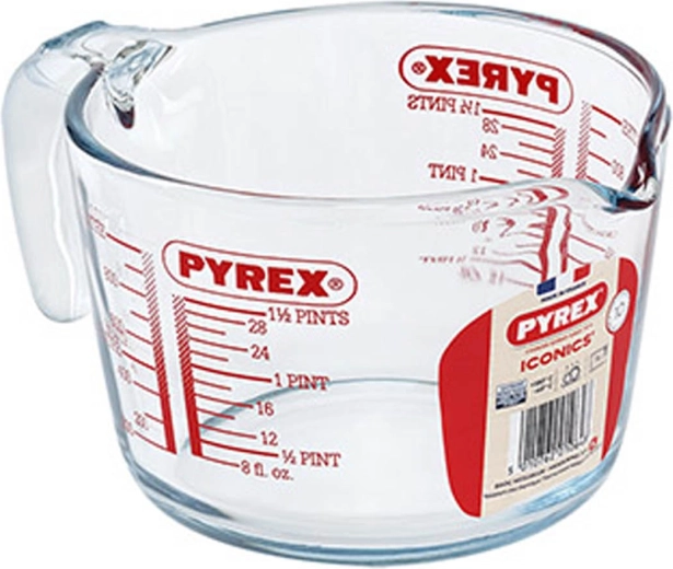 Стъклен мерителен съд PYREX 1 л