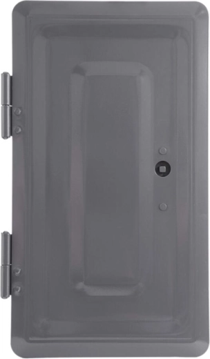 Двойна коминна вратичка сива 160 × 320 mm